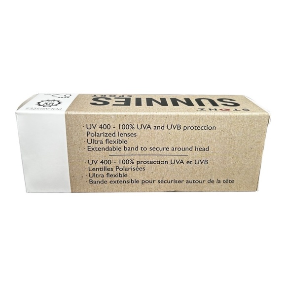 STONZ Sunnies Sport Sunglasses, 0-2 Years, Polarized, UV400, Blue, NWT - Picture 3 of 5